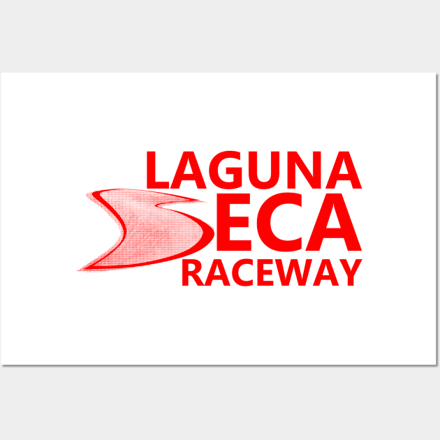 Laguna Seca Raceway Corkscrew Wall Art by SteamboatJoe